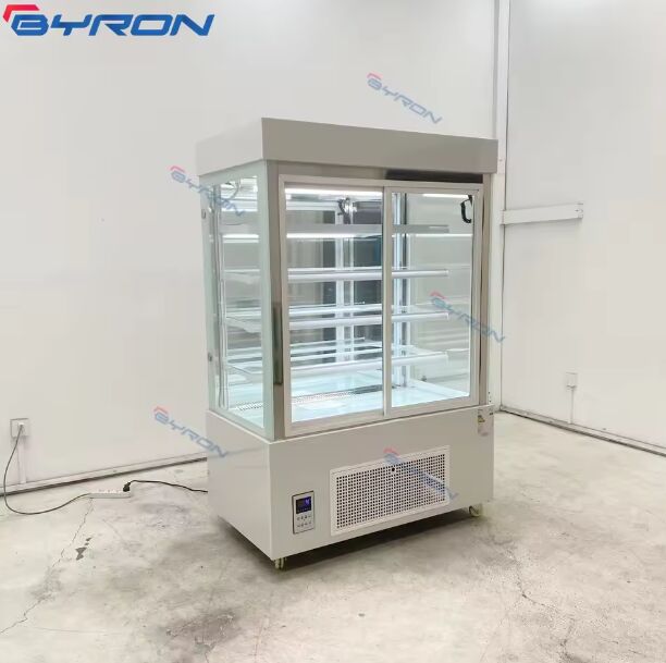 5 Layer Portable Air Cooler Cake & Sandwich Display Cabinet with Digital Temperature Control for Bakery