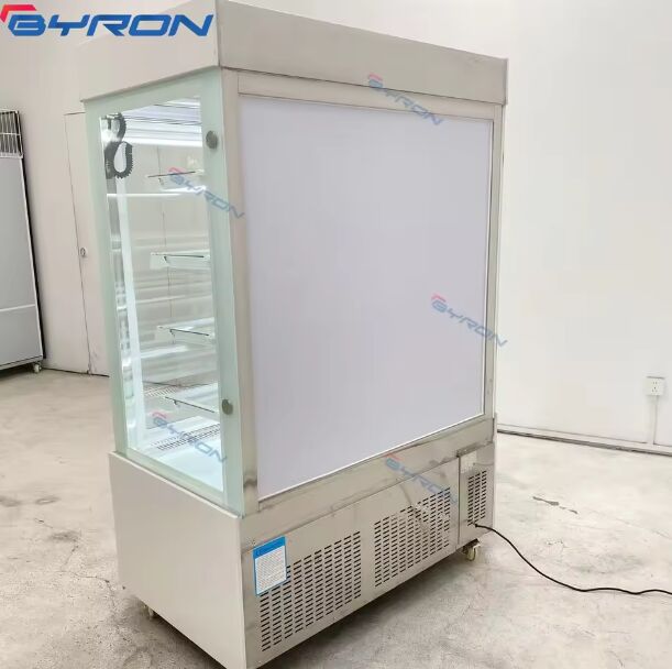 5 Layer Portable Air Cooler Cake & Sandwich Display Cabinet with Digital Temperature Control for Bakery