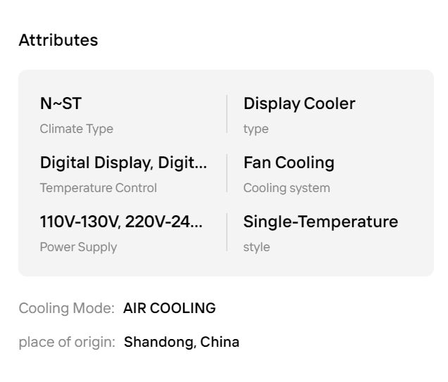 5 Layer Portable Air Cooler Cake & Sandwich Display Cabinet with Digital Temperature Control for Bakery