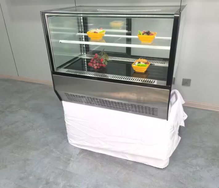 Byron High Quality Commercial Stainless Steel Freezer Cake Cabinet Fridge showcase for Bakery Dessert