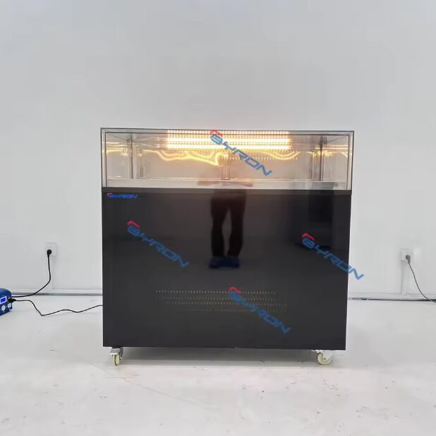 Single Layer Bakery Refrigerated showcase Cake Display Cake Chiller Counter Display Glass Door Fridge on Counter