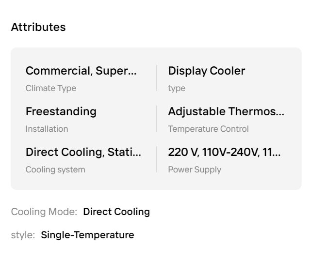 Commercial Vertical Meat Display Cabinet Glass Door Triple Bars Hanging Design Refrigeration Equipment Safe Fresh Meat Manual