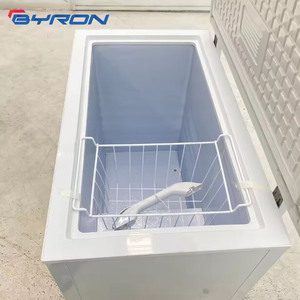 Horizontal Chest Freezer Top Open Deep Freezer Direct Cooling Mechanical High Efficiency Stylish Appearance Factory Price
