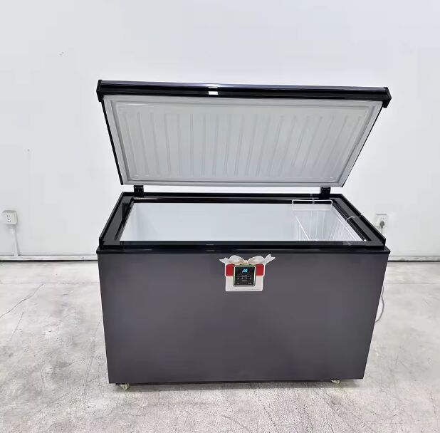 Compact Chest Freezer 380L Home Use Chest Freezer -18℃ Deep Freezer with Quiet Operation for Bedroom & Living Room Placement