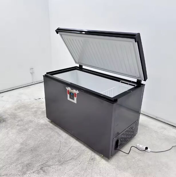 Compact Chest Freezer 380L Home Use Chest Freezer -18℃ Deep Freezer with Quiet Operation for Bedroom & Living Room Placement