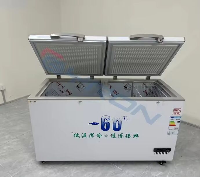 Ultra Low Temperature Freezer-60 Degree Deep Freezer Frozen Commercial Laboratory Low Temperature Freezer for Vaccine Storage
