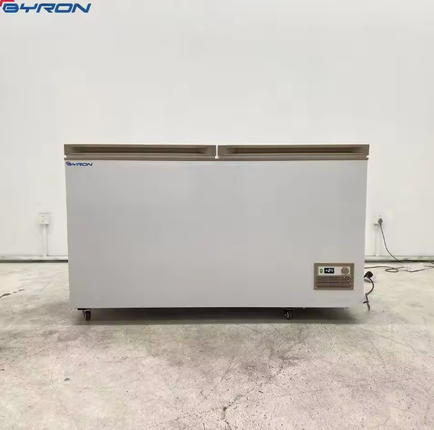 Commercial Chest Freezer -20℃ Deep Freezer for Frozen Pizza & Ready Meal Storage in Supermarket Frozen Aisles
