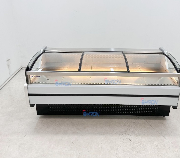 High Quality Single-Temperature Butcher Display Cabinets Wholesale Air-Cooled Meat Display Chiller for Fresh Meat Storage