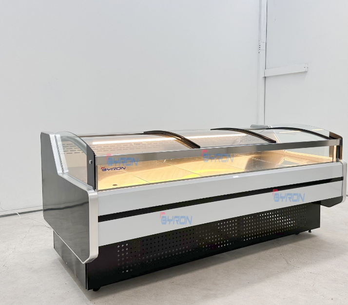 High Quality Single-Temperature Butcher Display Cabinets Wholesale Air-Cooled Meat Display Chiller for Fresh Meat Storage