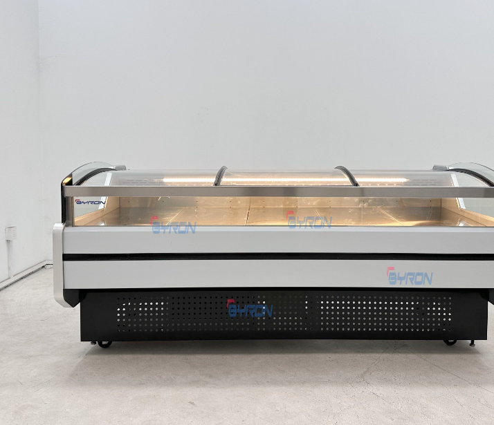 High Quality Single-Temperature Butcher Display Cabinets Wholesale Air-Cooled Meat Display Chiller for Fresh Meat Storage