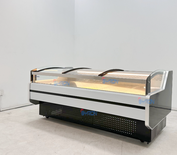 High Quality Single-Temperature Butcher Display Cabinets Wholesale Air-Cooled Meat Display Chiller for Fresh Meat Storage