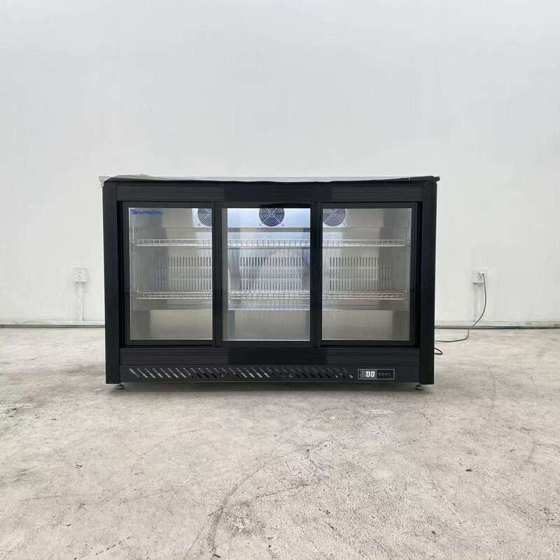 Hot Sale Door Hotel Portable 338L Hotel Smart Mini Bar Fridge Refrigerator Freezer With Glass Door