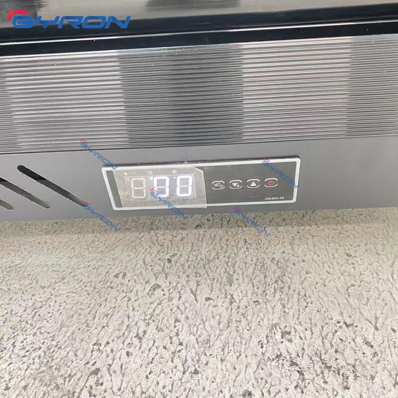 Hot Sale Door Hotel Portable 338L Hotel Smart Mini Bar Fridge Refrigerator Freezer With Glass Door