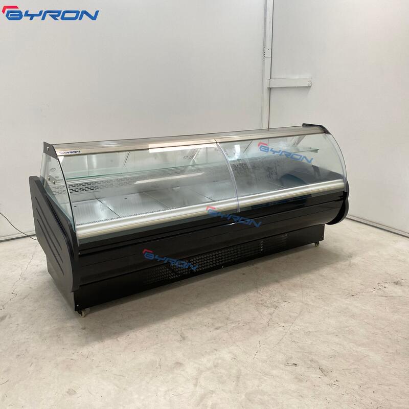 CE Certified Commercial Deli 0-8℃ Air Cooling Chilled showcase Used for Supermarket Food showcase