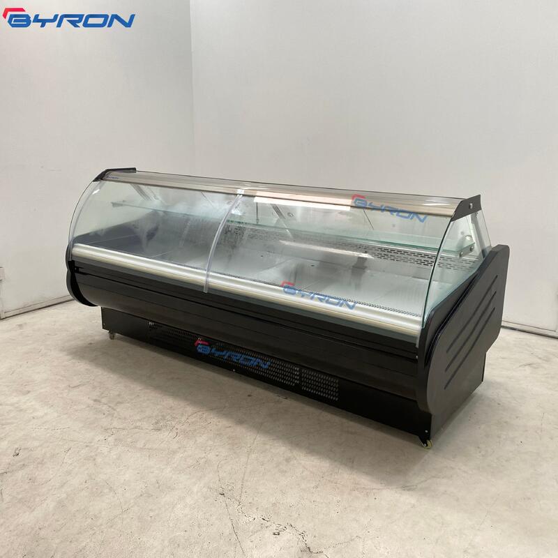 CE Certified Commercial Deli 0-8℃ Air Cooling Chilled showcase Used for Supermarket Food showcase