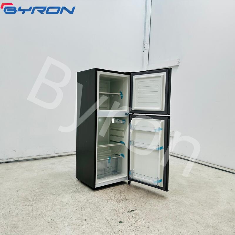 Small Double-door Refrigerator and Freezers Home Upright Freezer Single-Temperature Mechanical Control