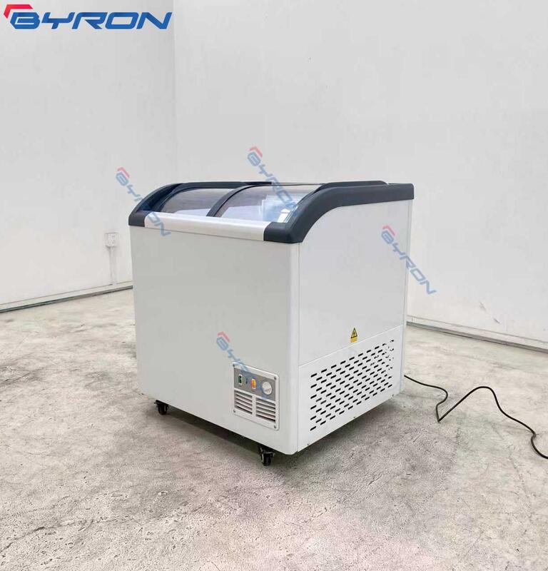 Hot Selling Glass Door Horizontal Popsicle Display Freezer Refrigerator Ice Cream Freezer for Convenience Store