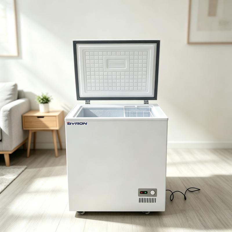 Durable Horizontal Style Refrigerated Display Freezer with Top Opening Door Suitable for Supermarkets and Convenience Stores